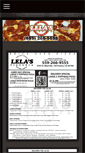 Mobile Screenshot of lelaspizzeria.com